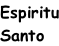 Espiritu Santo